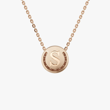 Alphabet Gold Necklace (S)